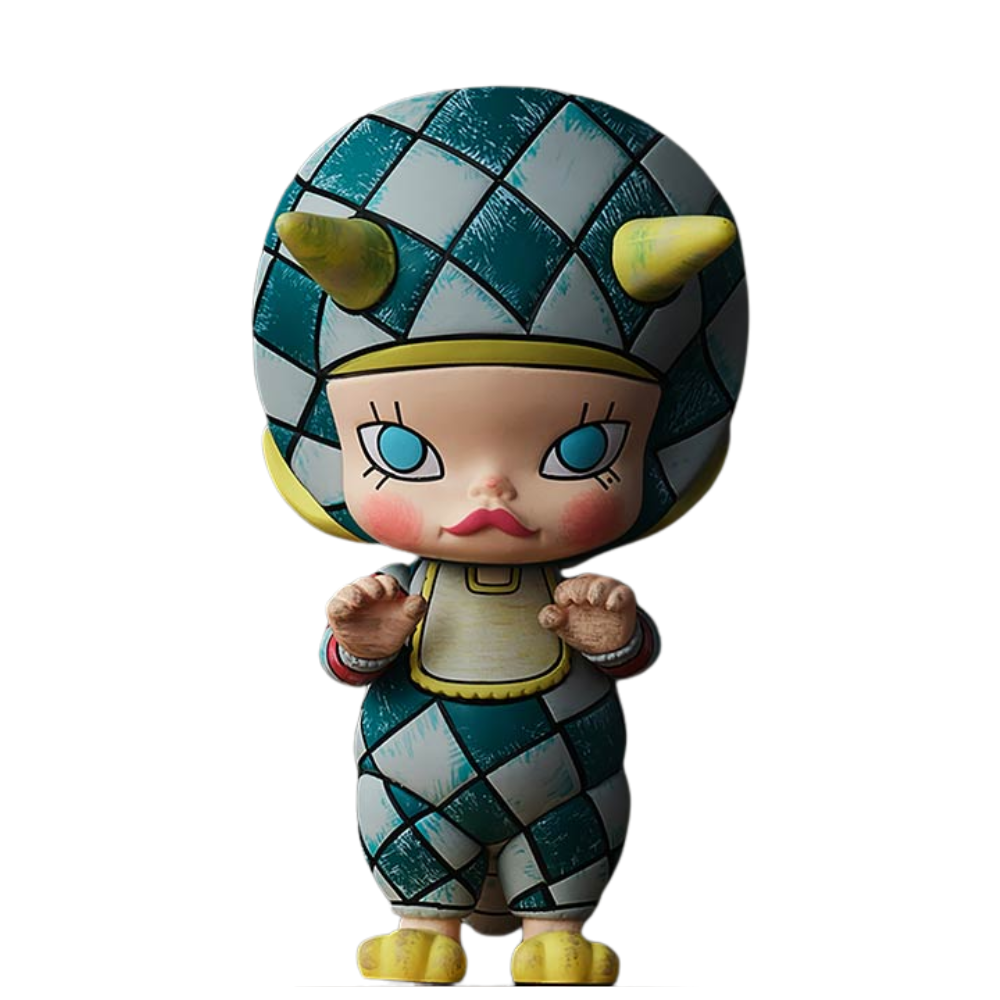 POP MART MOLLY Anniversary Statues – Figurine Rétro Blind Box