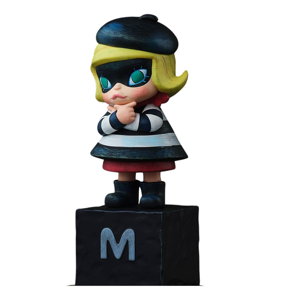 POP MART MOLLY Anniversary Statues – Figurine Rétro Blind Box