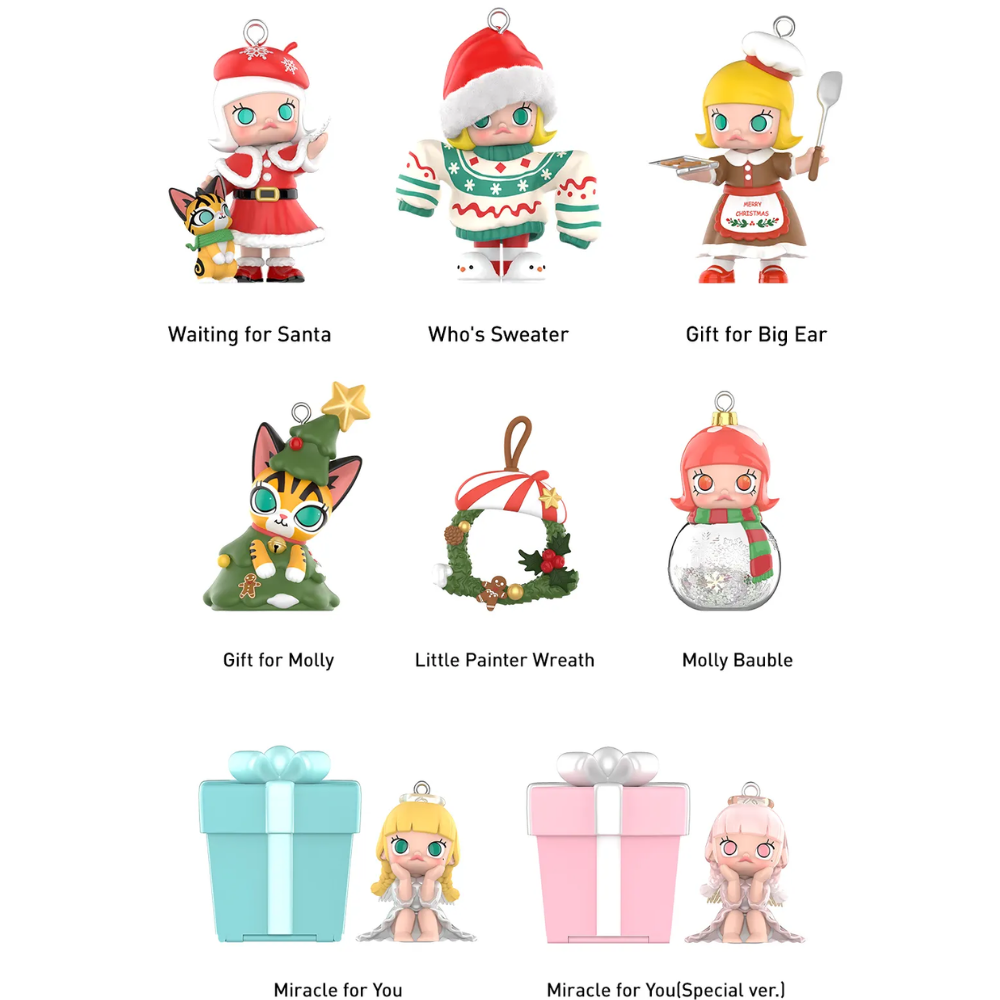 POP MART MOLLY – Figurine Blind Box Castle Miracle Box