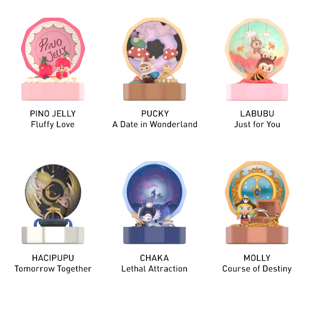 POP MART Romantic Ring Box Series 4 – Figurine Blind Box Collector