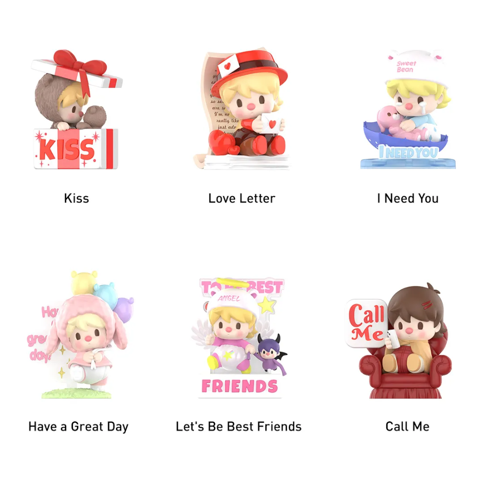 POP MART Sweet Bean – Figurine Blind Box Language of Love
