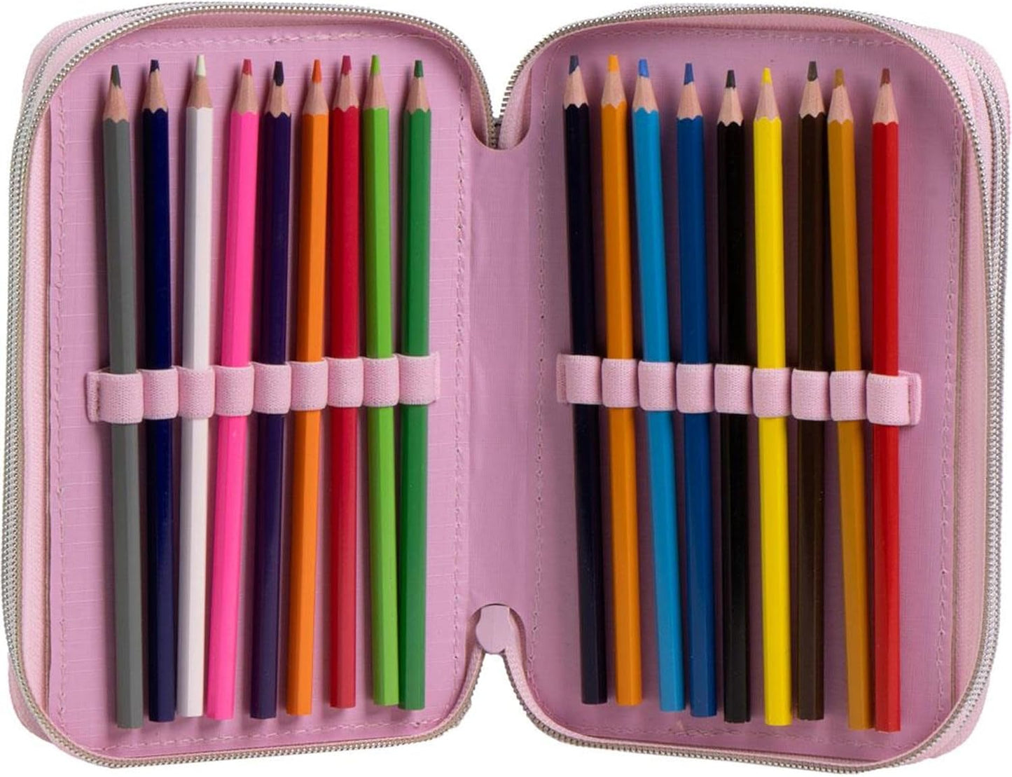 Giotto Hello Kitty – Trousse Scolaire 3 Compartiments avec Accessoires