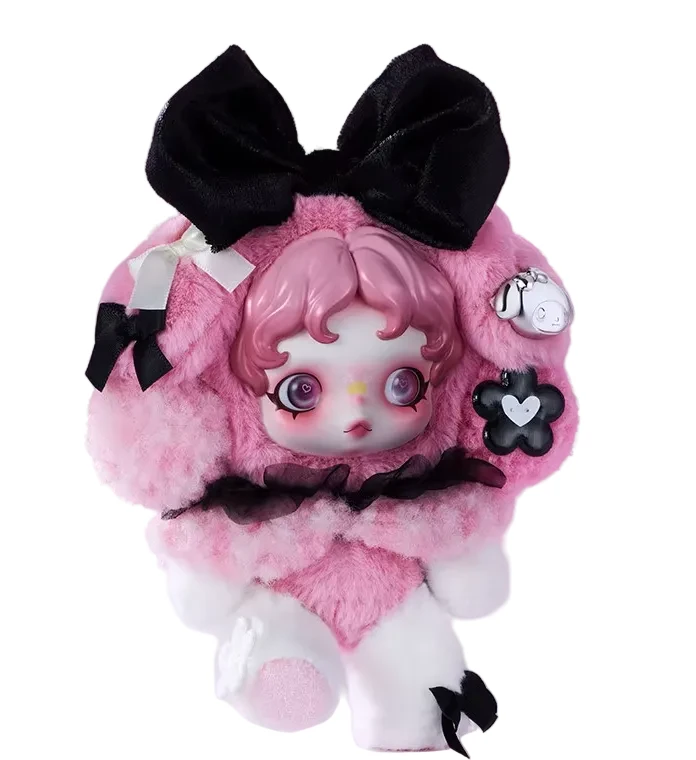 POP MART Skullpanda × My Melody Kuromi – Peluche Figurine 13,5 cm