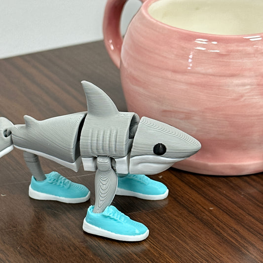Requin aux Baskets – Sculpture Fantaisie Amovible Tralalero
