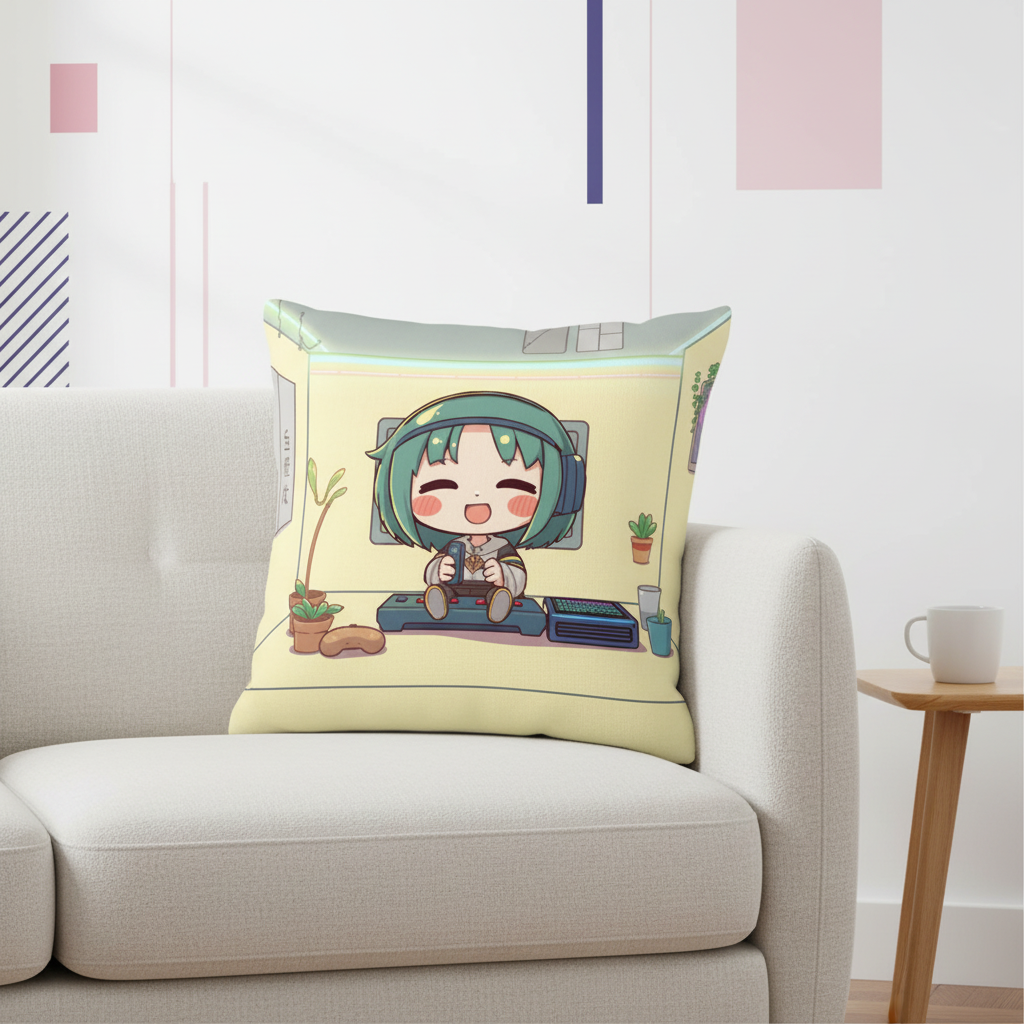 Coussin Décoratif SJ Anime School – Impression Premium