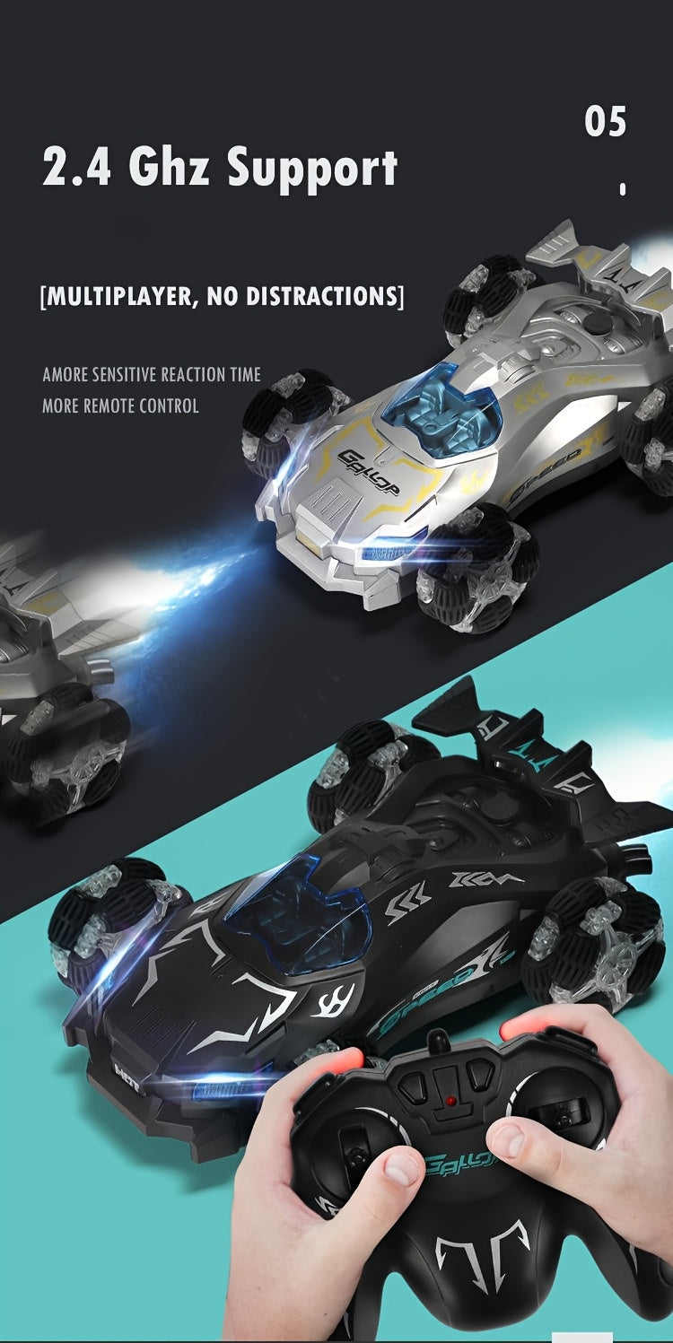 Voiture Télécommandée Drift 2.4G – Effet Fumée, Lumières LED