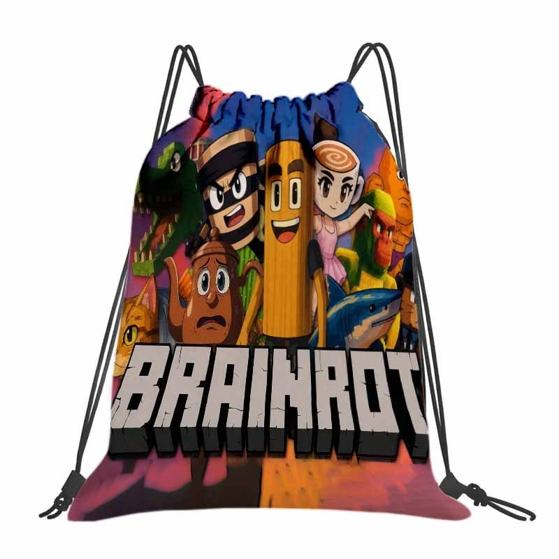 Sac à Dos Italian Brainrot – Design Cartoon Original, Léger & Résistant