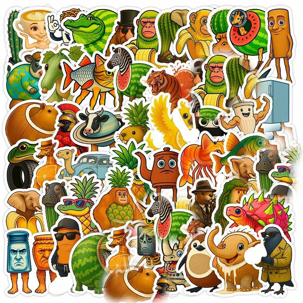 50 Stickers Italian Brainrot – Humour & Phrases Cultes