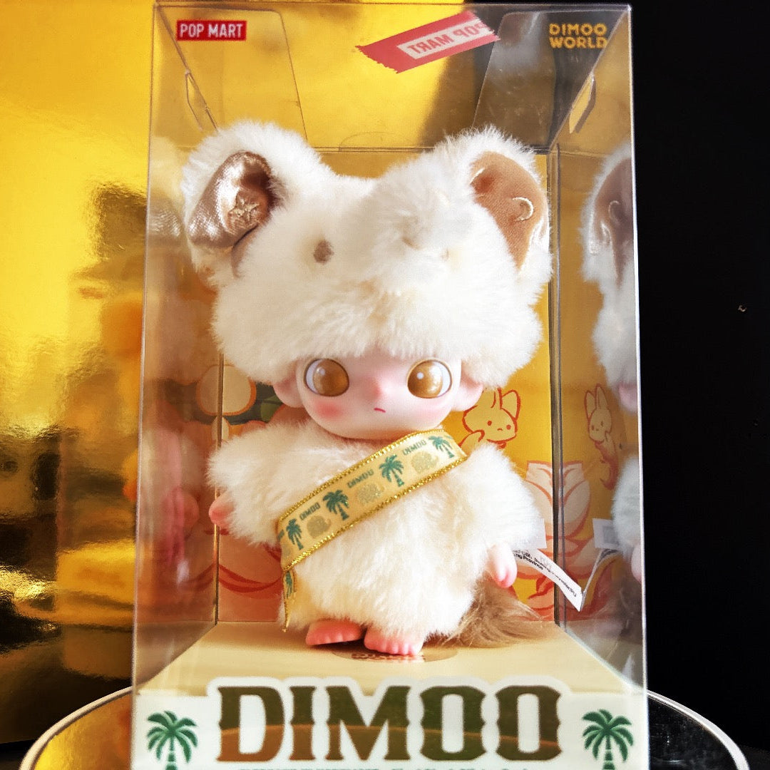 Pop Mart – Dimoo Elephant in Moonlight – Figurine Vinyle avec Pendant