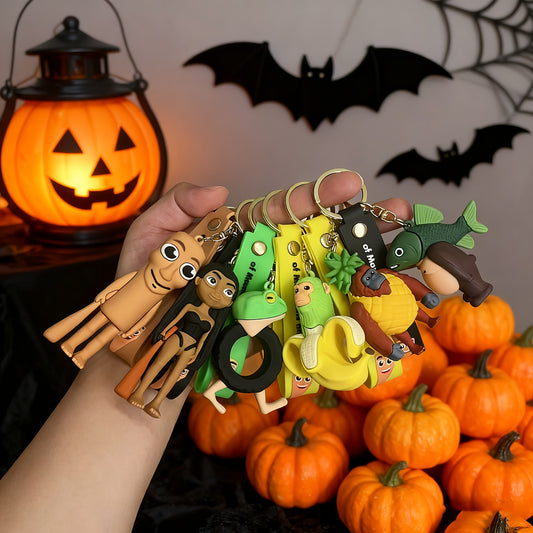 Figurine Porte-Clés Articulée Tralalero - Italian Brainrot