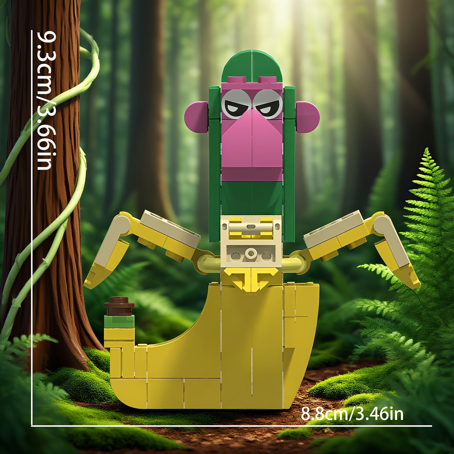 Set 6-en-1 Figurines à Construire – Série Tralalero Tung Sahur – Blocs Brainrot Collectors