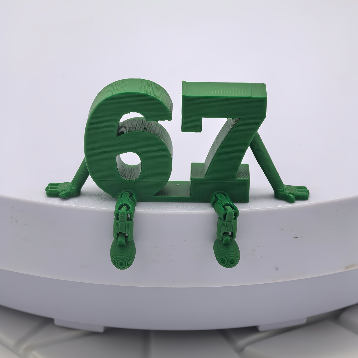 Six Seven Figurine Articulée 67 Collection Six Seven Édition Limitée Pour Intérieurs Élégants