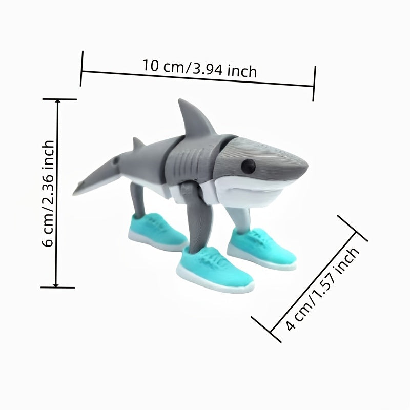 Requin aux Baskets – Sculpture Fantaisie Amovible Tralalero