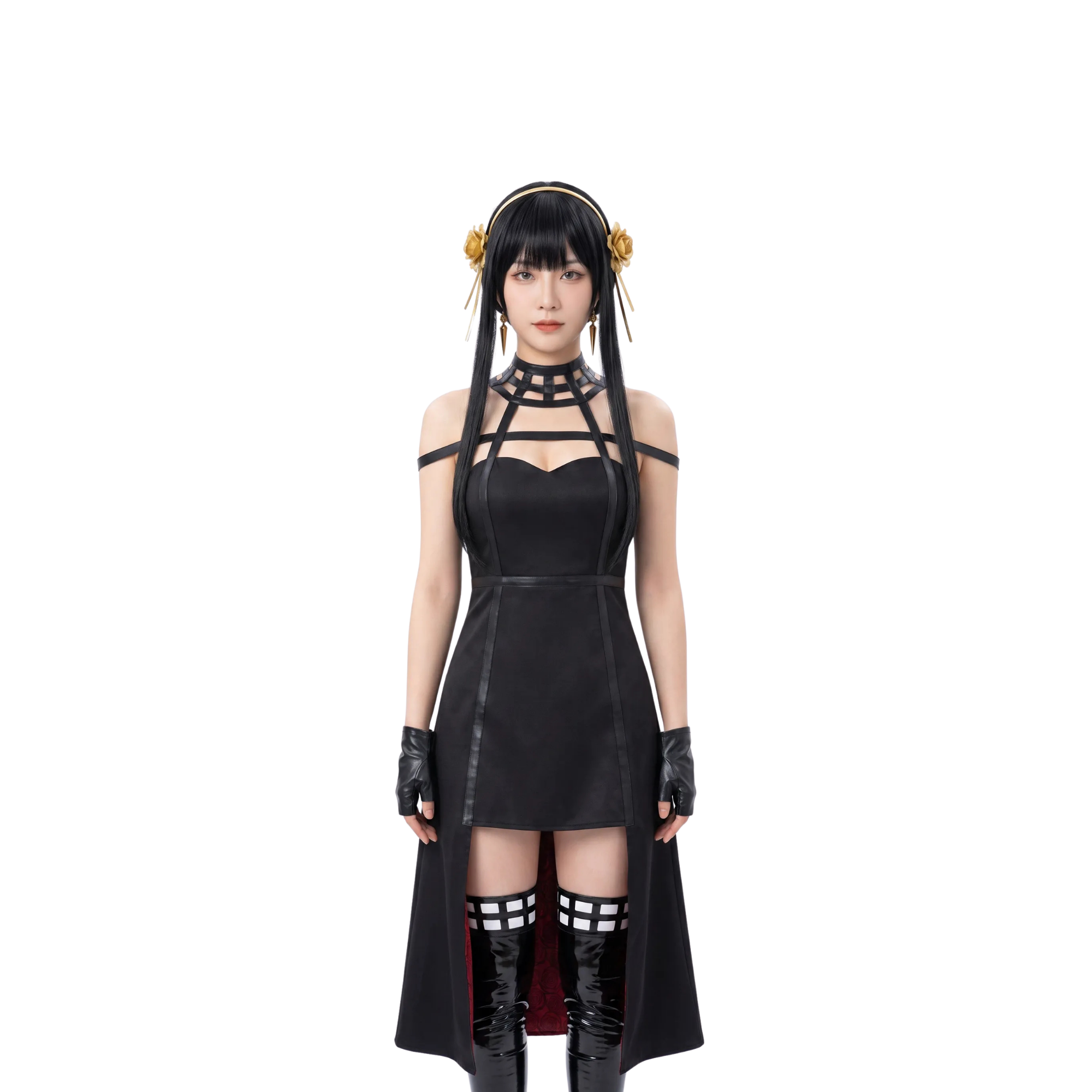 Costume Cosplay Yor Forger – Spy x Family – Robe Noire