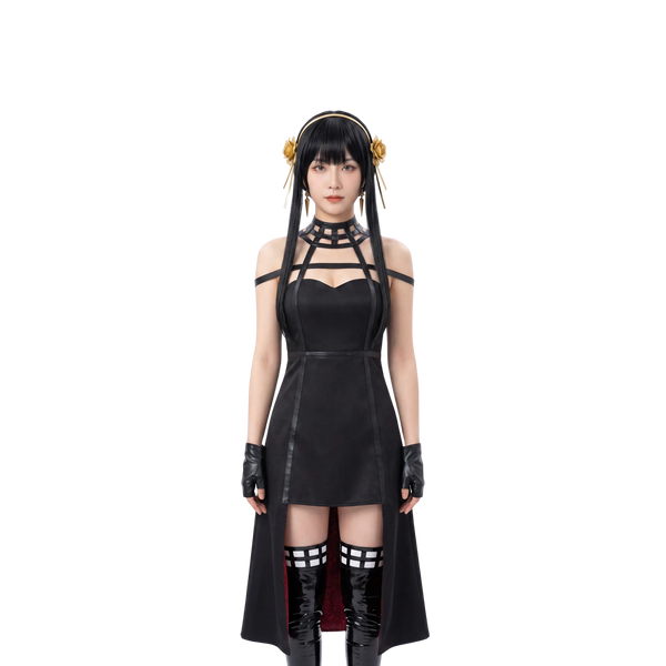 Costume Cosplay Yor Forger – Spy x Family – Robe Noire