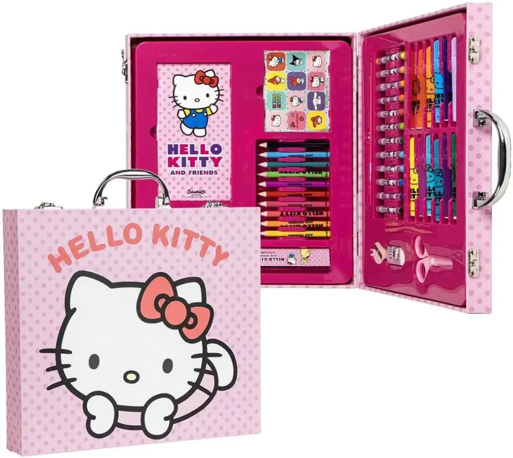 Hello Kitty Mallette Coloriage et Papeterie Life's Little Moments Valisette Rigide Edition Limitée by Mon Labubu