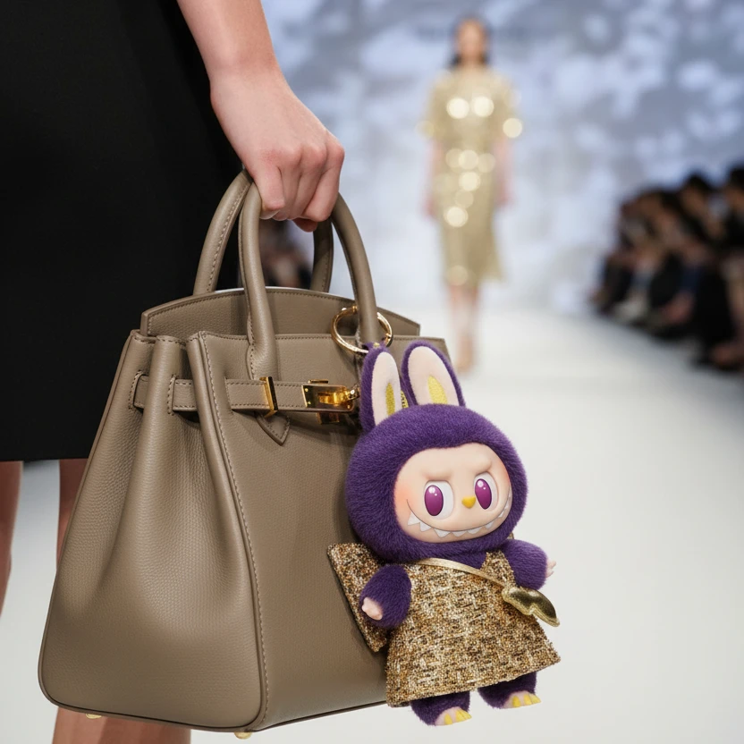 POP MART x PRONOUNCE – Labubu Wings of Fortune Keychain