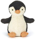 Jellycat Peluche Pingouin Peanut 11 Cm Velours Édition Limitée Charme Noir Épuré by Jellycat