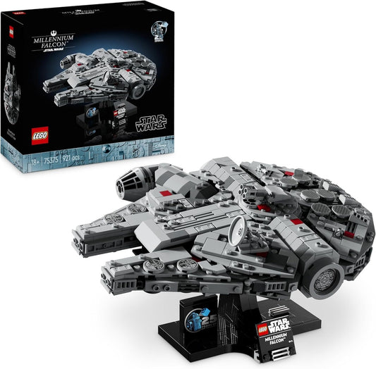 LEGO Star Wars 75375 – Millennium Falcon Collector à Construire et Exposer