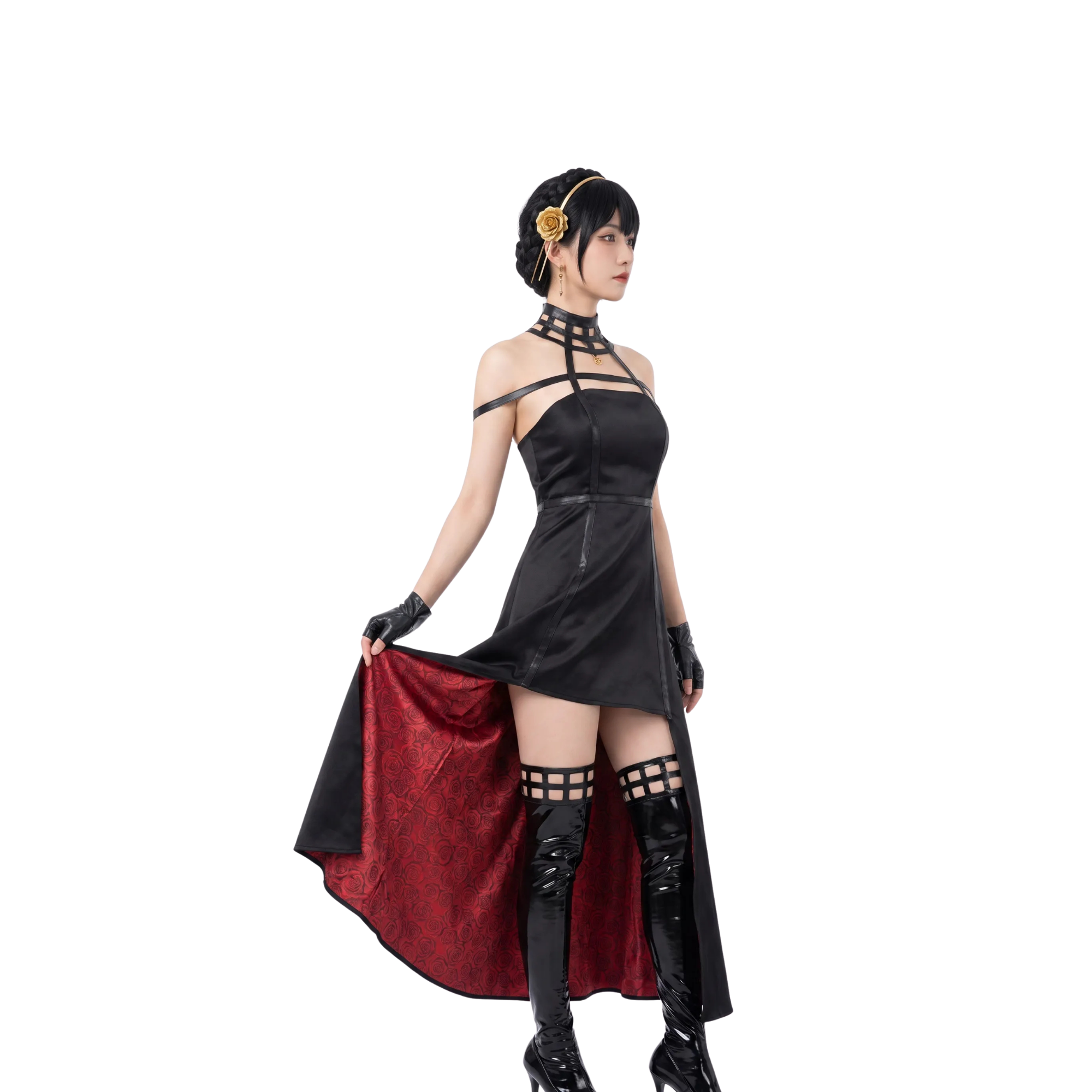 Costume Cosplay Yor Forger – Spy x Family – Robe Noire