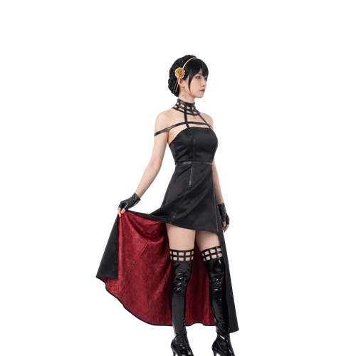 Costume Cosplay Yor Forger – Spy x Family – Robe Noire