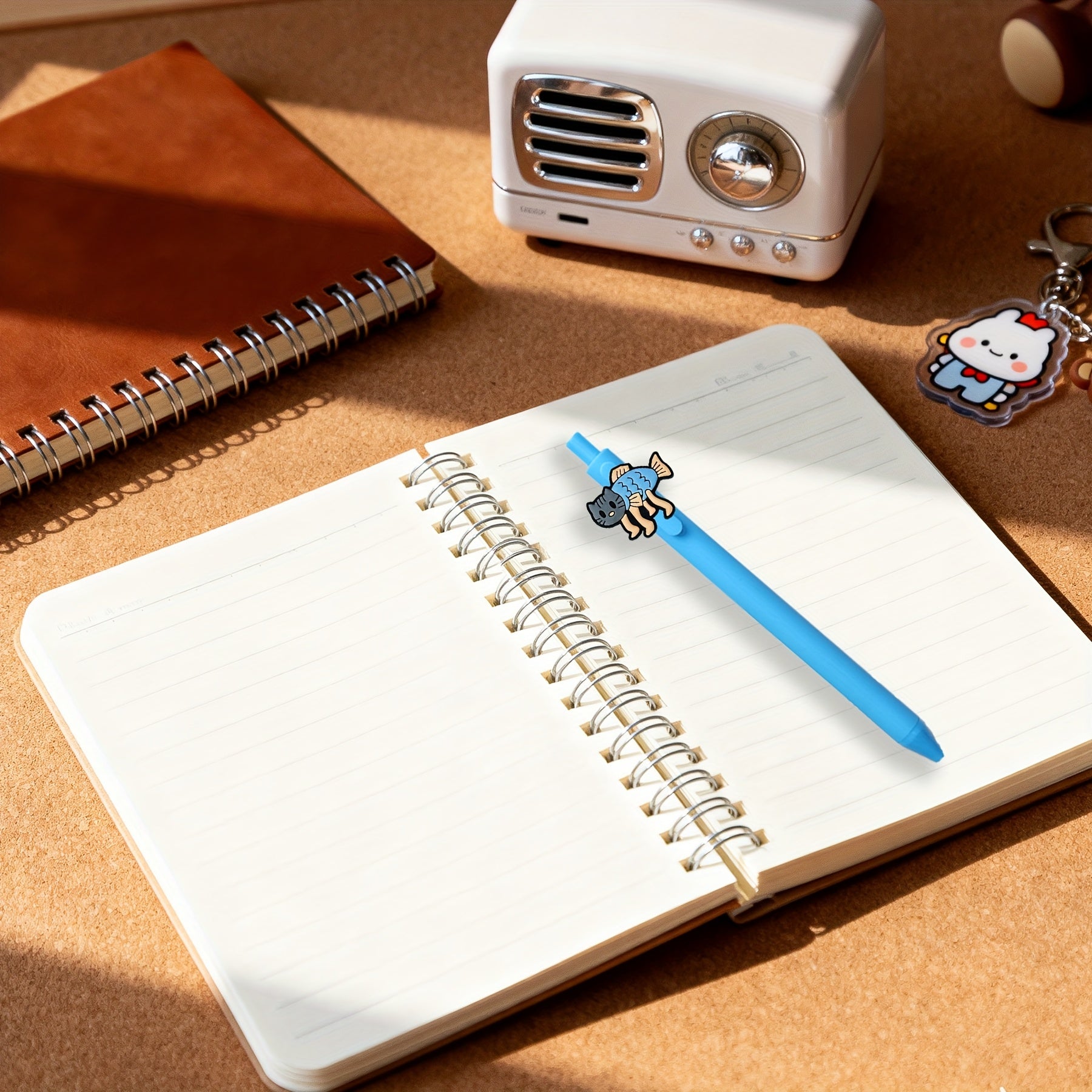 "Set 12 Figurines & Stylos Brainrot – Tung Sahur x Tralalero