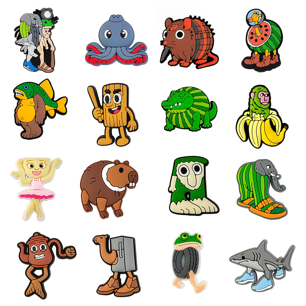 Coffret 16 Charms DIY – Design Italian Brainrot - Roblox