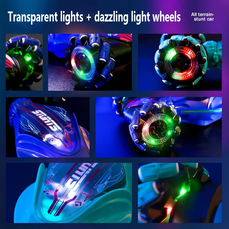 RoboClimb – Voiture Télécommandée 4x4 Métal à Détection de Gestes, Rechargeable