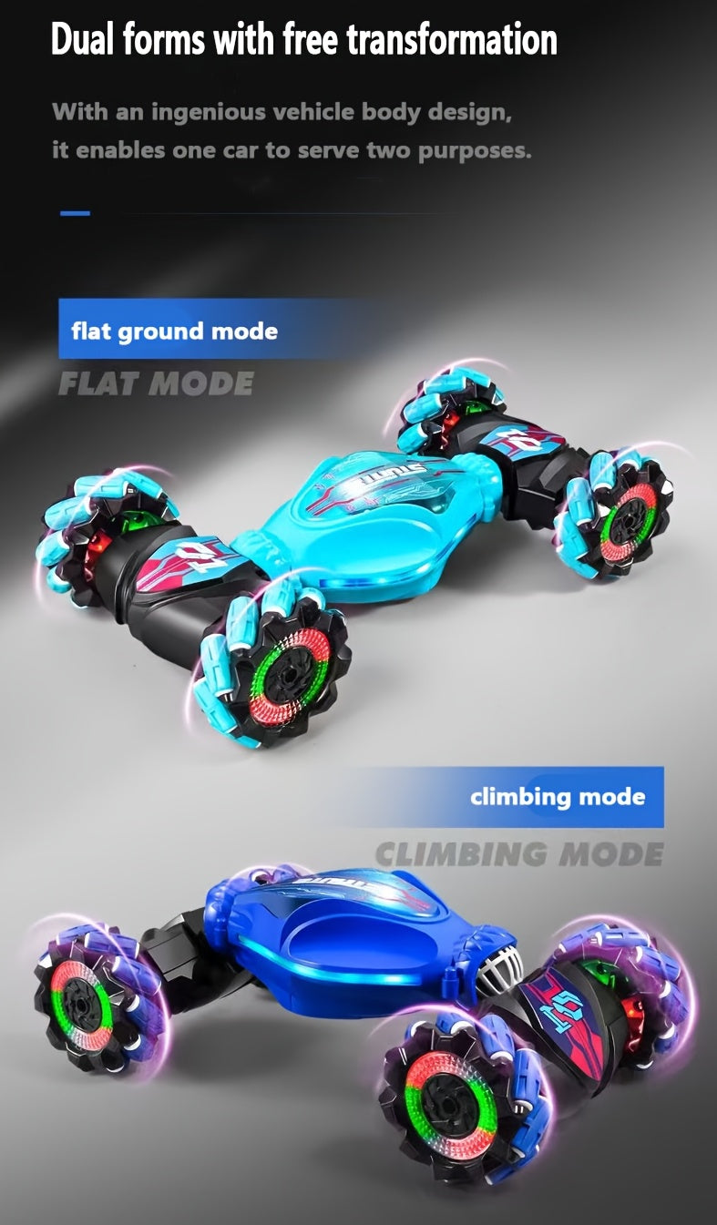 RoboClimb – Voiture Télécommandée 4x4 Métal à Détection de Gestes, Rechargeable