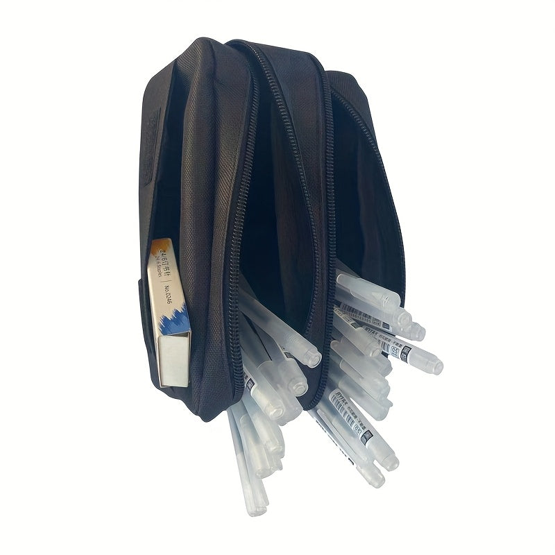 Trousse Brainrot Stylée – Grand Format à 2 Couches pour Stylos, Marqueurs