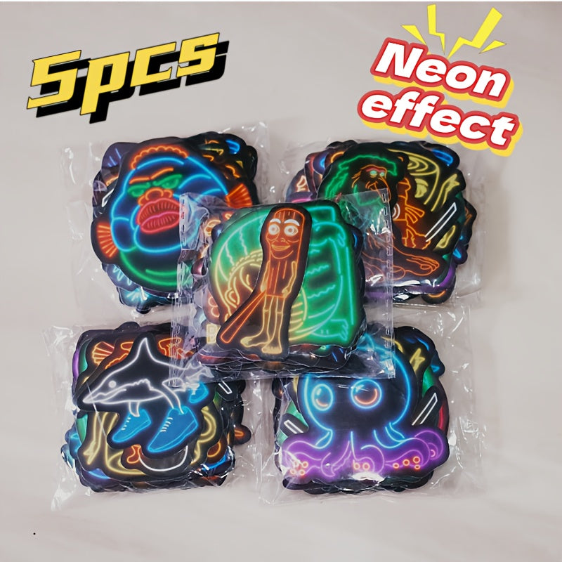 Stickers Cartoon 50pcs ou 250pcs – Effet Néon Italian Brainrot - Roblox