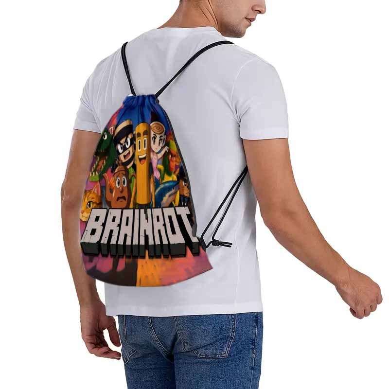 Sac à Dos Italian Brainrot – Design Cartoon Original, Léger & Résistant