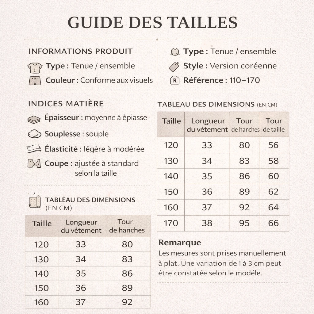 Kuromi – T-shirt and skirt set