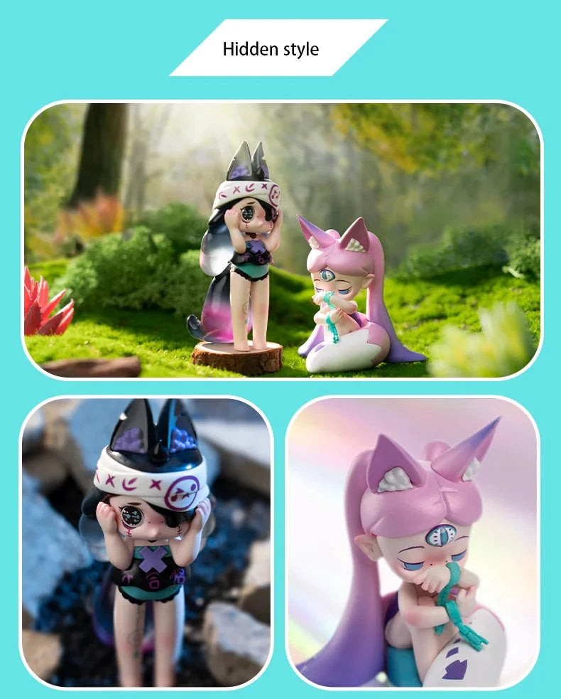 Fox Figurine Animal Series – Blind Box 8 cm