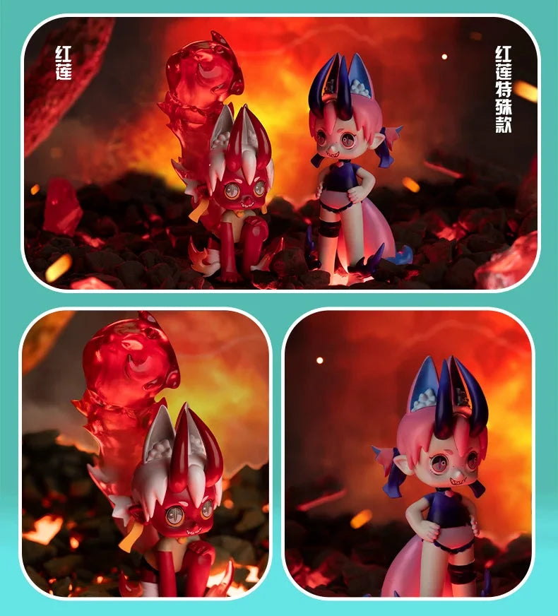 Fox Figurine Animal Series – Blind Box 8 cm