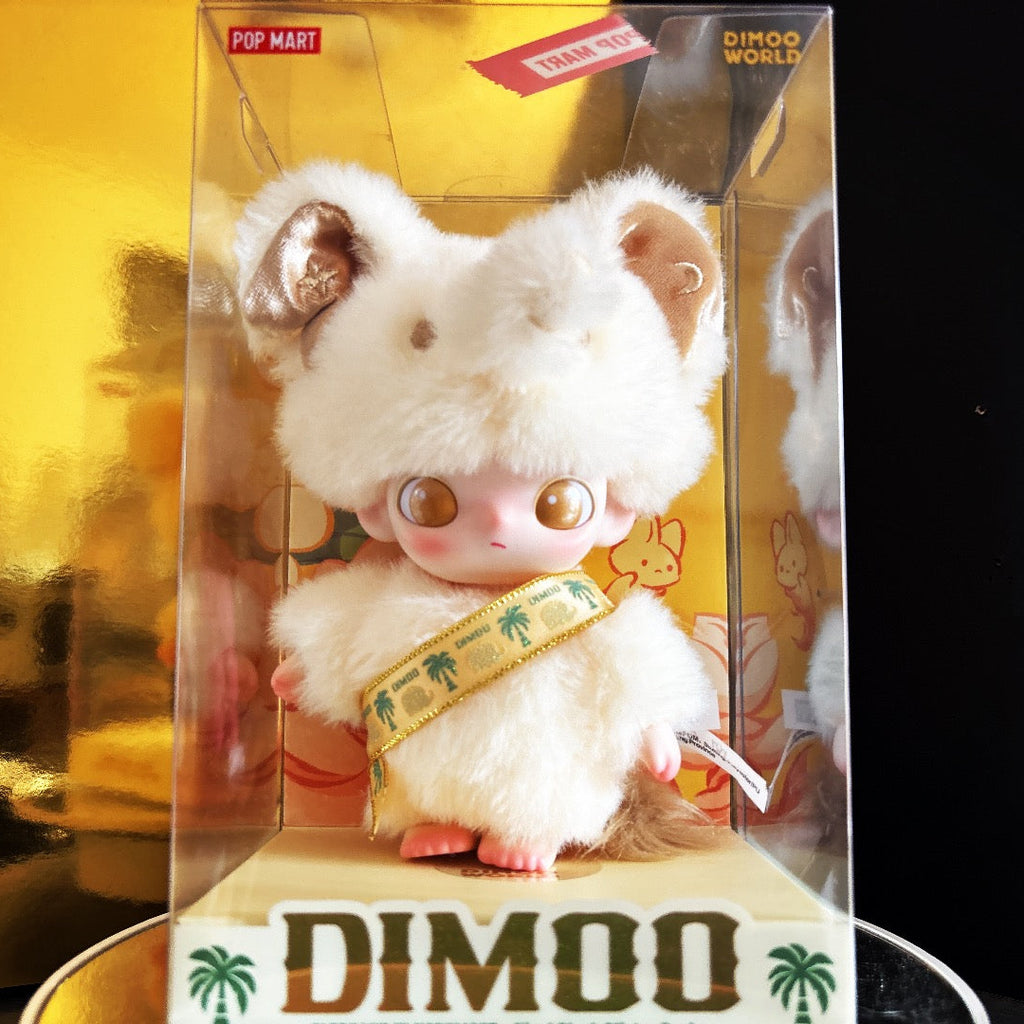 Pop Mart – Dimoo Elephant in Moonlight – Figurine Vinyle avec Pendant