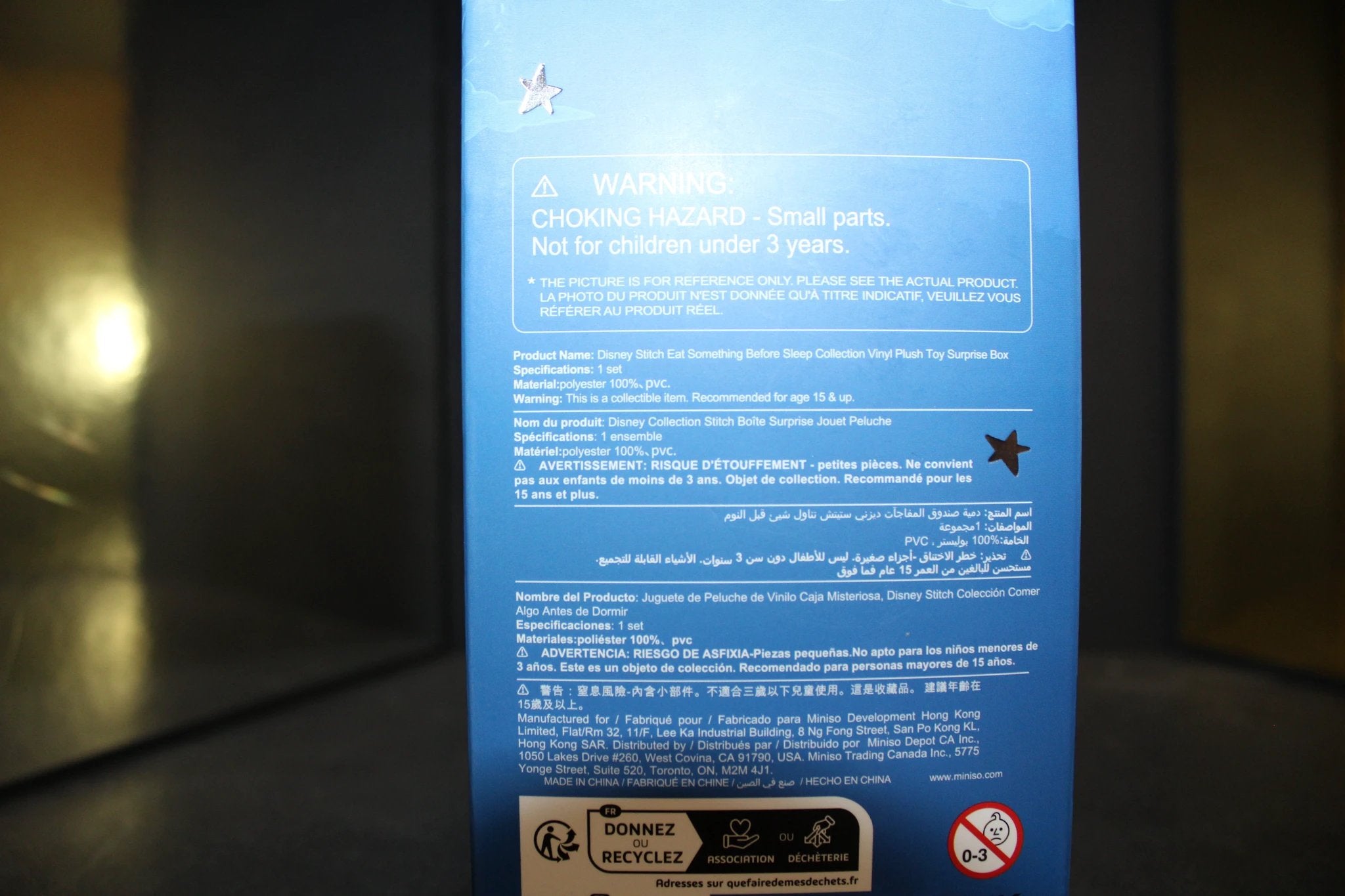 Disney Stitch Peluche Velours – Re-You Must Eat Again