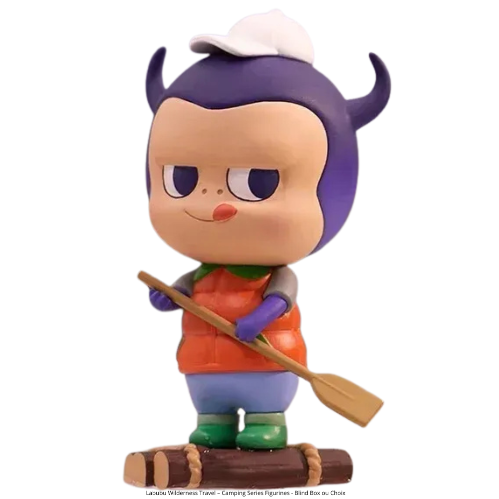 Labubu Wilderness Travel – Camping Series Figurines - Blind Box ou Choix