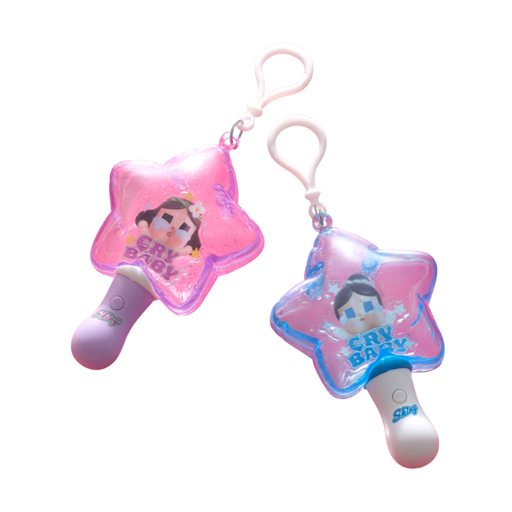 Pop Mart Crybaby Shiny Shiny Pendentif Lumineux Blind Box Édition Limitée Collection Crybaby by POP MART INTERNATIONAL GROUP LIMITED