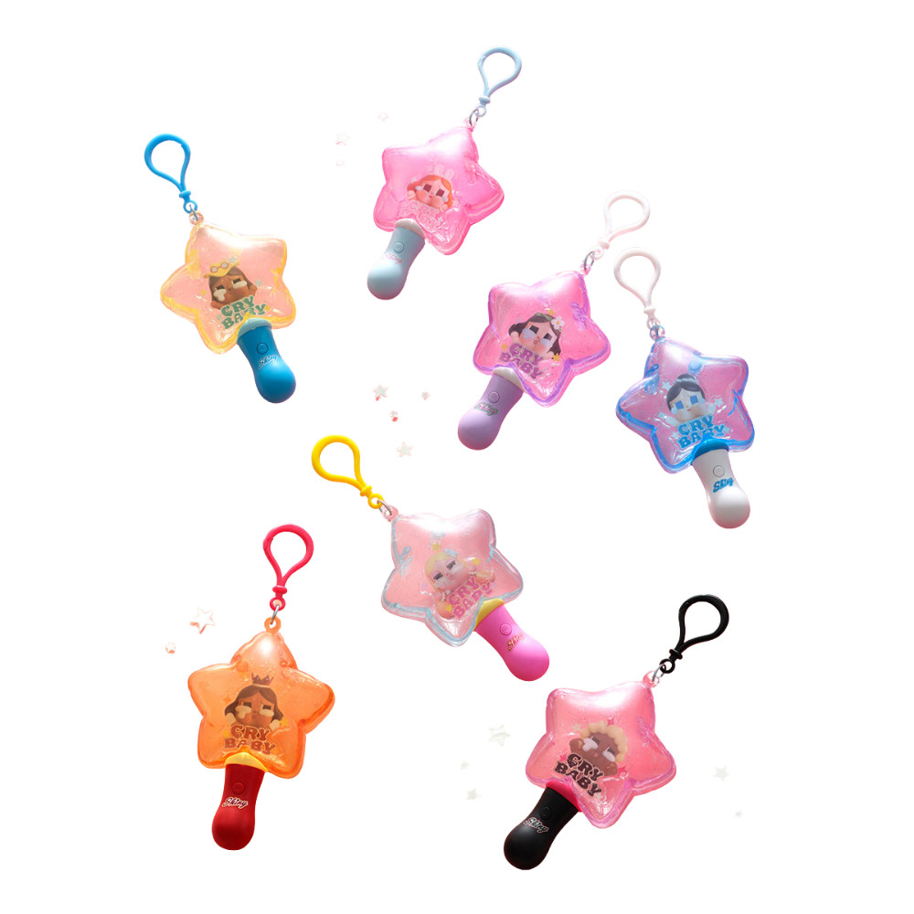 Pop Mart Crybaby Shiny Shiny Pendentif Lumineux Blind Box Édition Limitée Collection Crybaby by POP MART INTERNATIONAL GROUP LIMITED