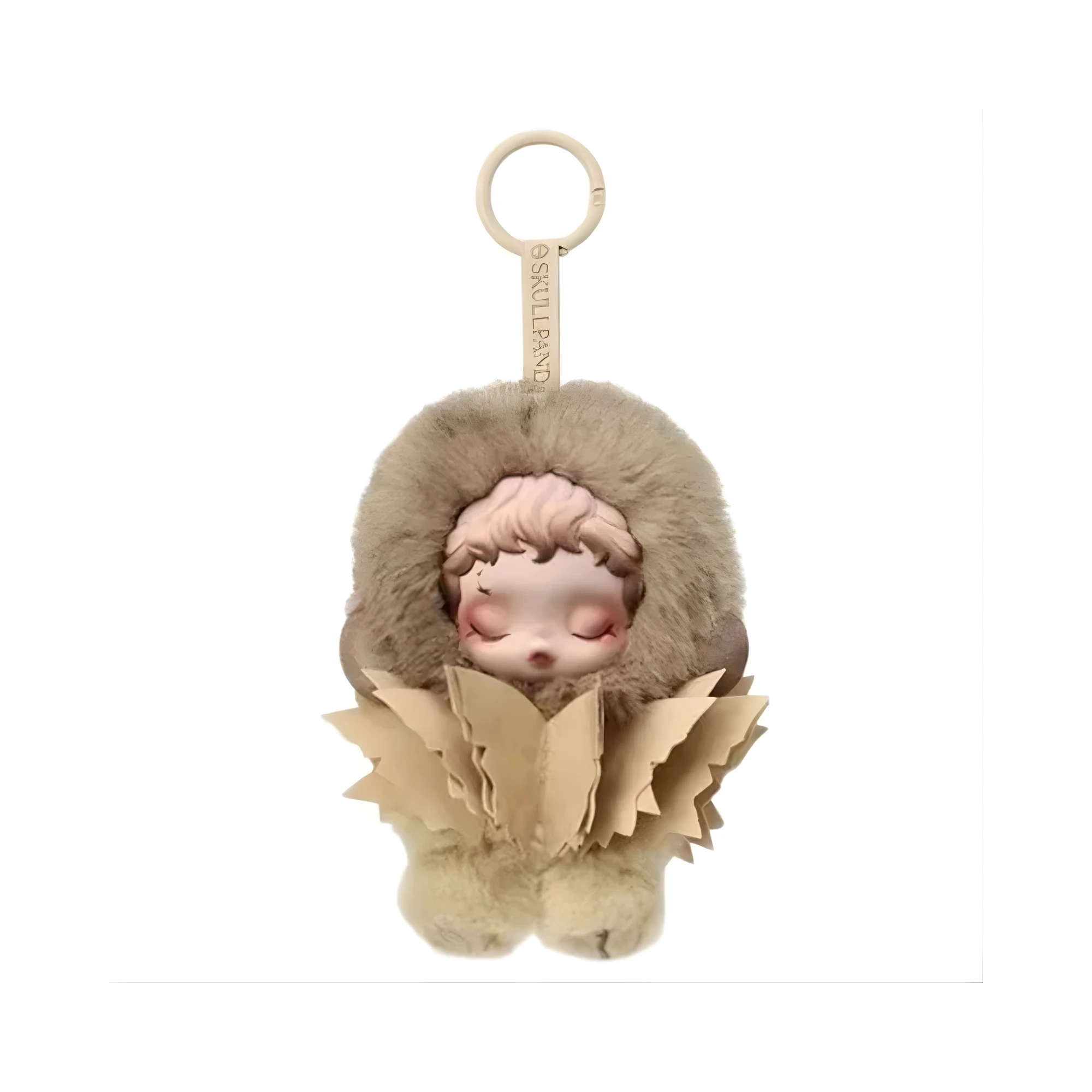 peluches porte clé de couleurs différentes à suspendre licence skullpanda pop mart