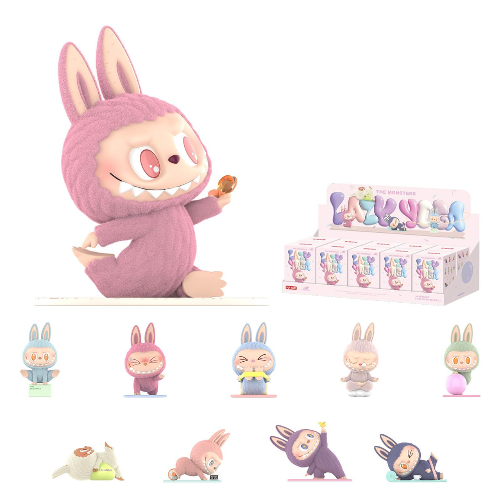 1x Figurines THE MONSTERS Lazy Yoga