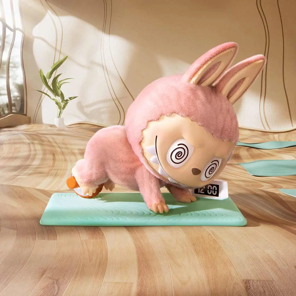 1x Figurines THE MONSTERS Lazy Yoga