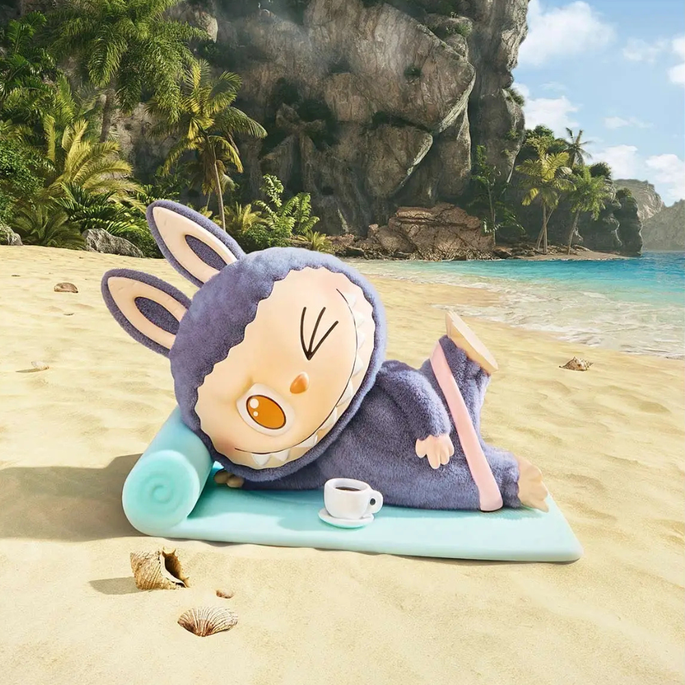 1x Figurines THE MONSTERS Lazy Yoga