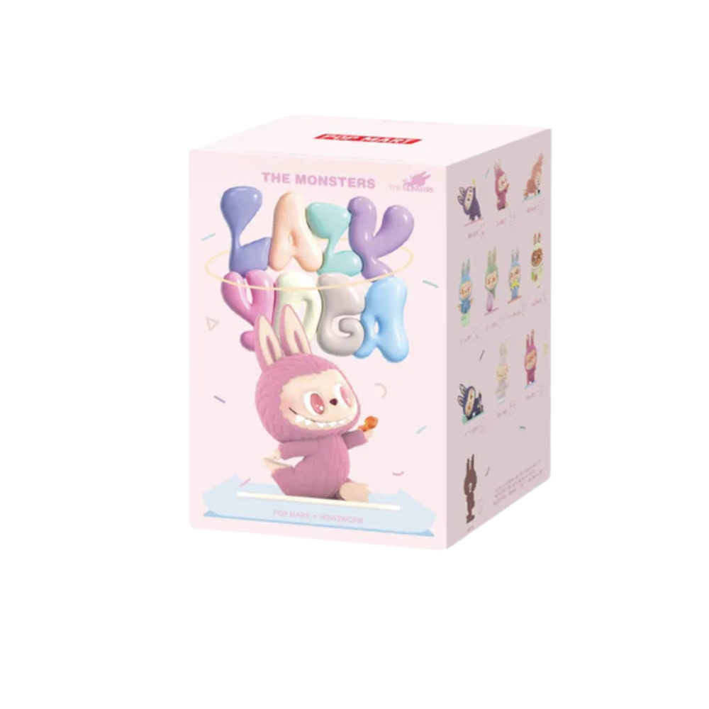 POP MART Figurine Labubu Yoga Zen en Boîte Surprise Collection Lazy Yoga The Monsters Édition Limitée by POP MART INTERNATIONAL GROUP LIMITED
