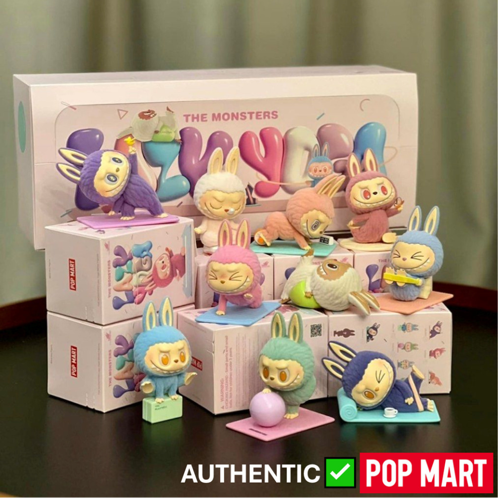 1x Figurines THE MONSTERS Lazy Yoga