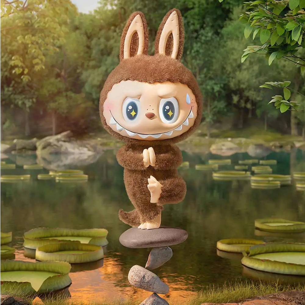 1x Figurines THE MONSTERS Lazy Yoga