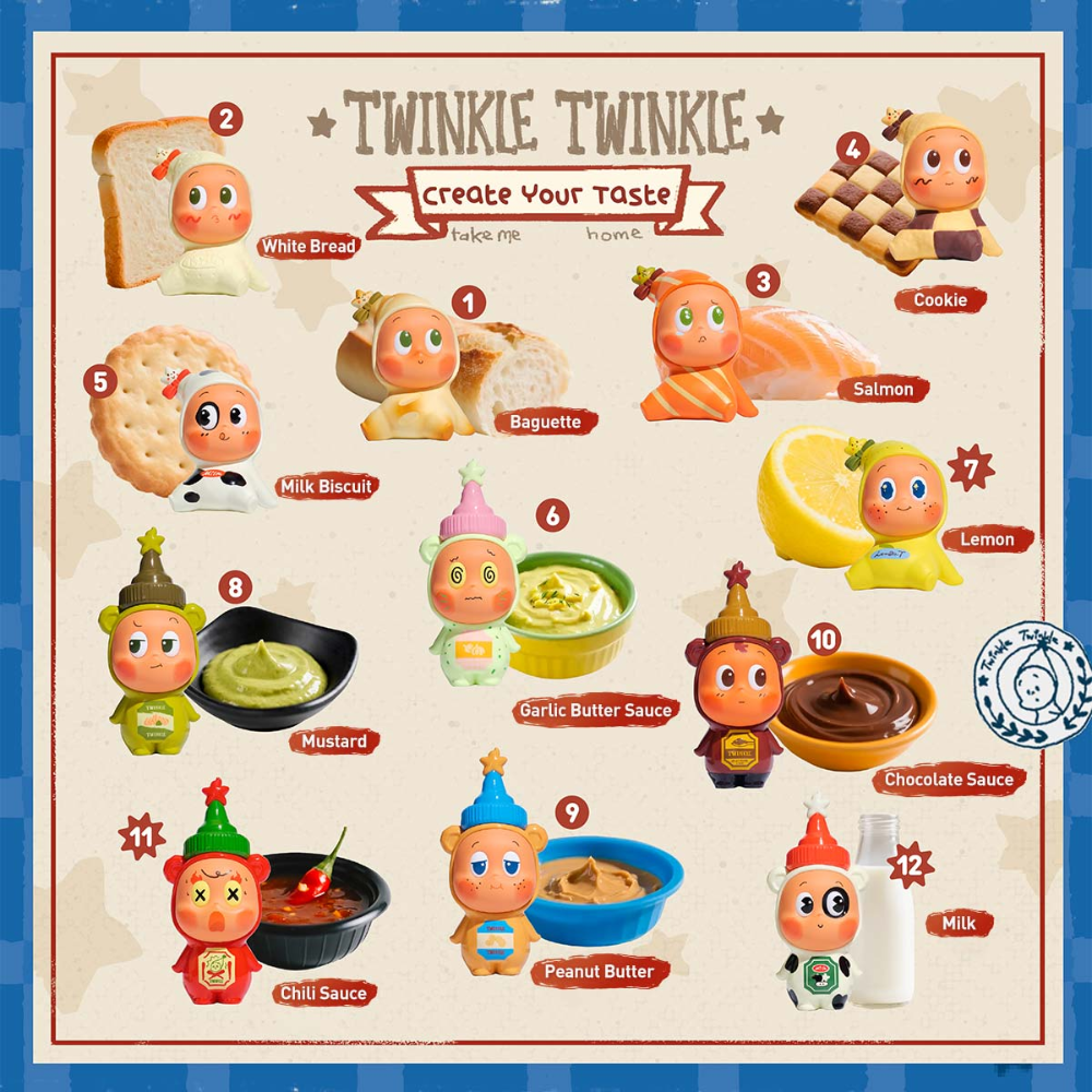 Twinkle Twinkle – Create Your Taste Series Figures (POP MART)