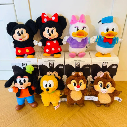 POP MART Disney Mickey Family Figurine Surprise Blind Box Kawaii