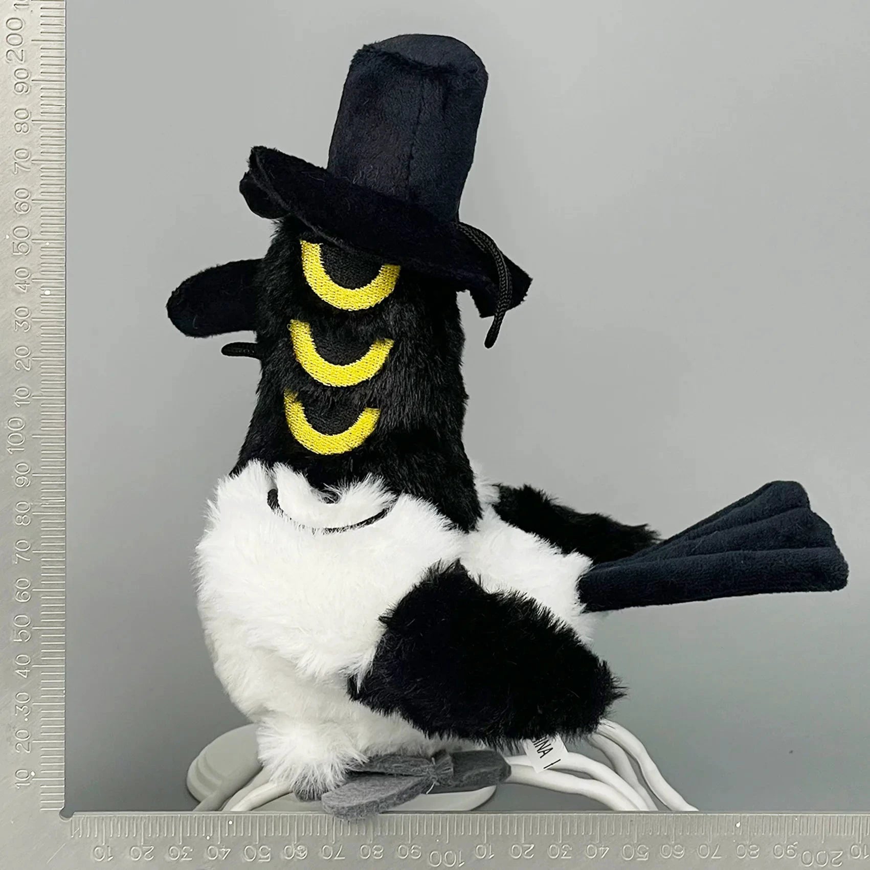 New Anime Kpop Demon Hunters Plush Cute Purple Tiger Black Hat Magpie Monster Hunting Girl Group Plush Toy for Fans Gifts